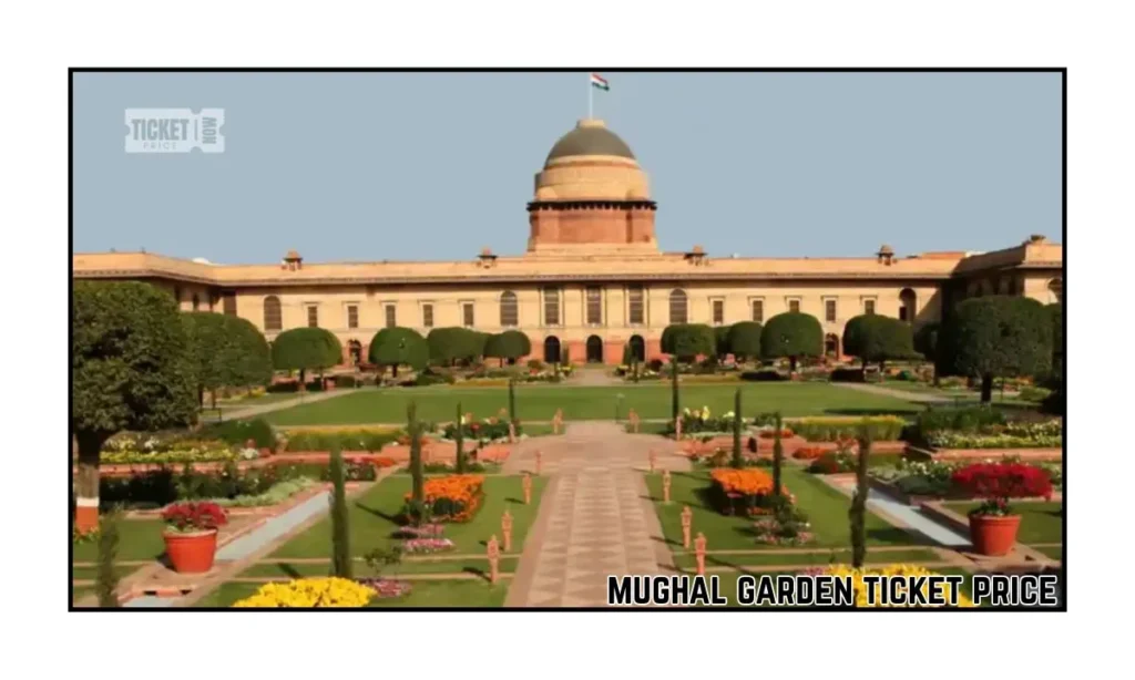 mughal garden ticket price
