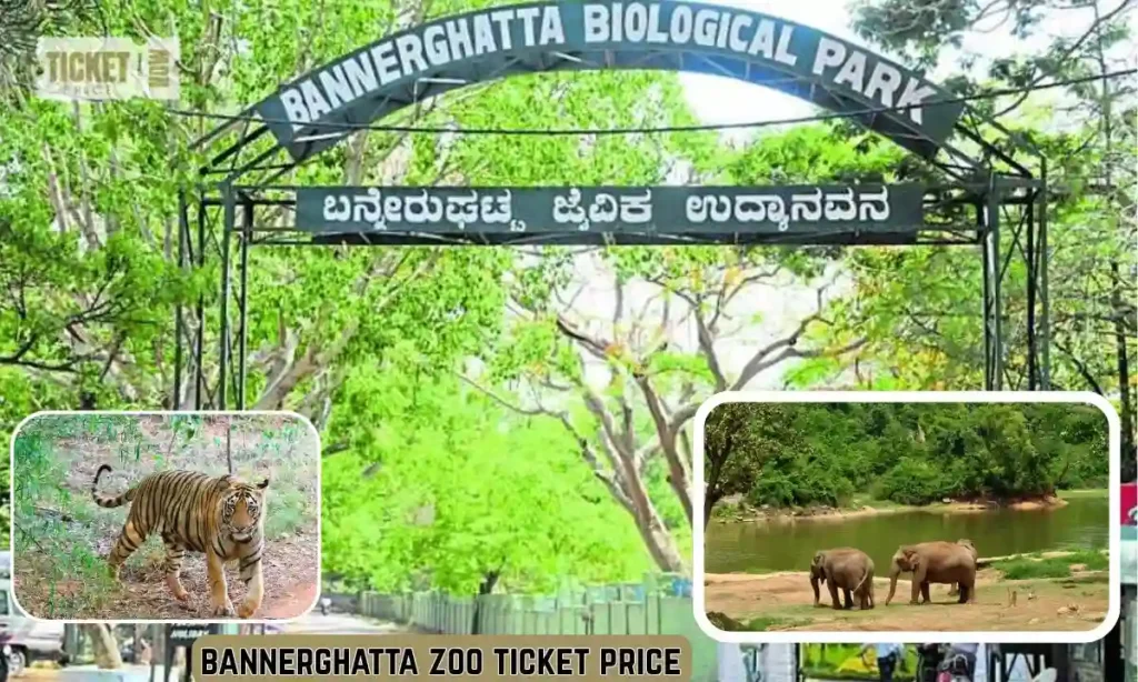 bannerghatta zoo ticket price