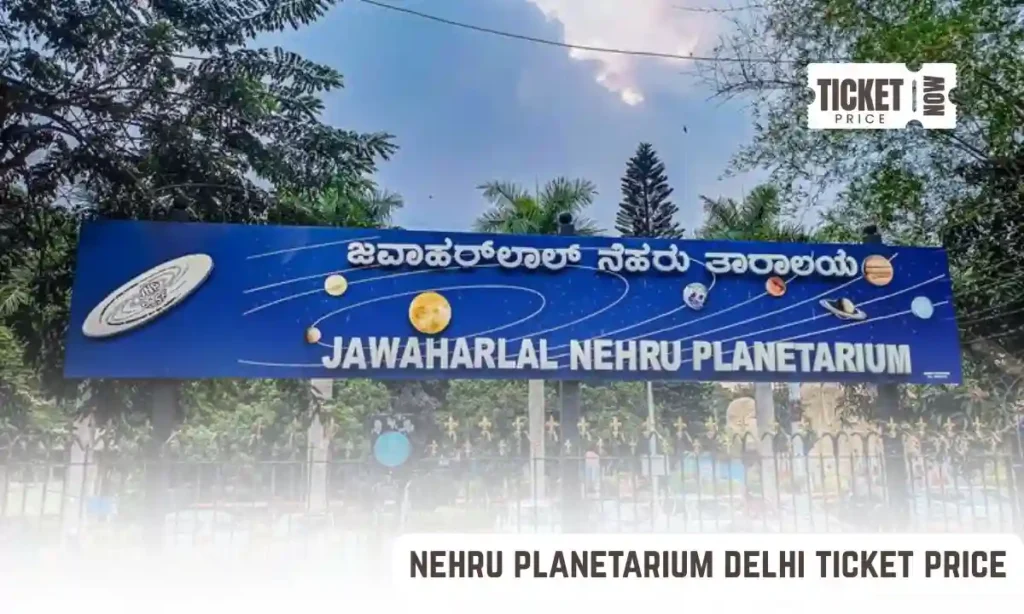 nehru planetarium delhi ticket price