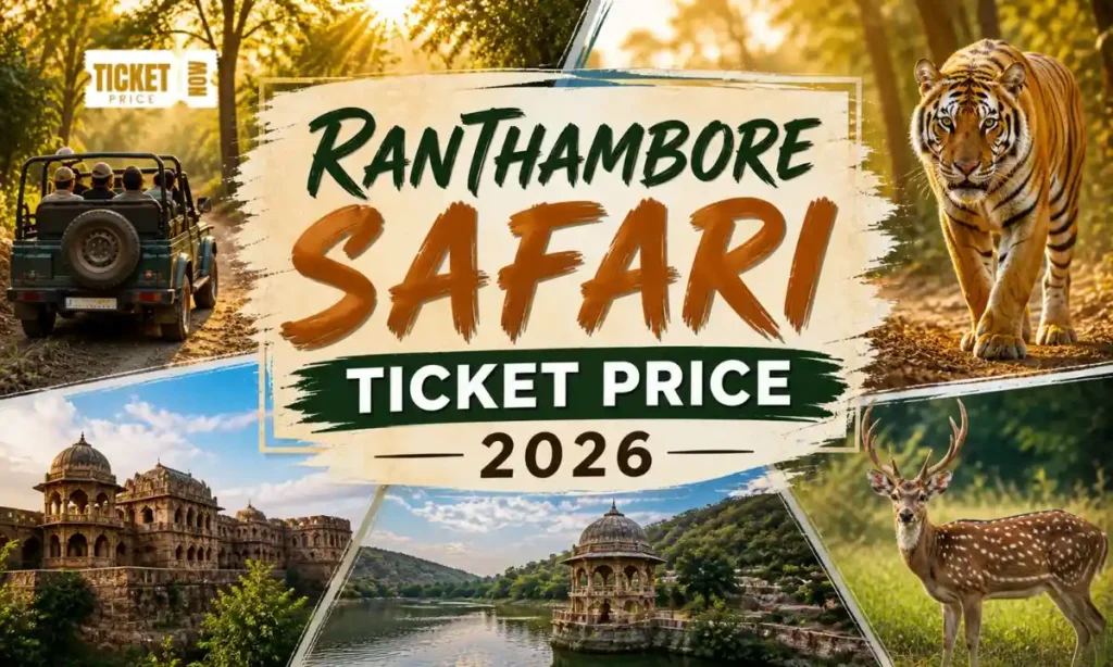 ranthambore safari ticket price