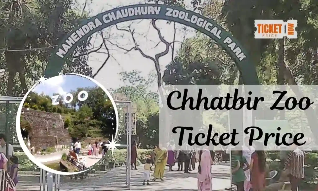 Chhatbir Zoo Ticket Price