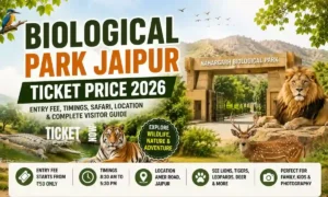 biological park jaipur ticket price