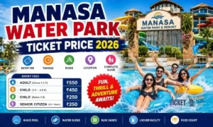 manasa water park ticket price